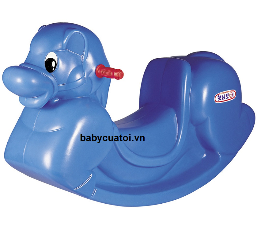 Bập bênh cho bé ngựa xanh nhập khẩu Hàn Quốc HN761