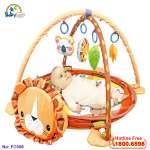 Thảm chơi hình sư tử kết hợp đồ chơi cho bé FC058