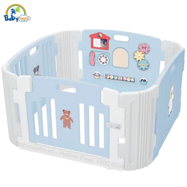 Quây cũi nhựa Hàn Quốc cho bé HNP734