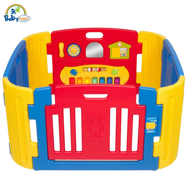 Bể bóng vuông Hàn Quốc có nhạc kèm đồ chơi HNP734M
