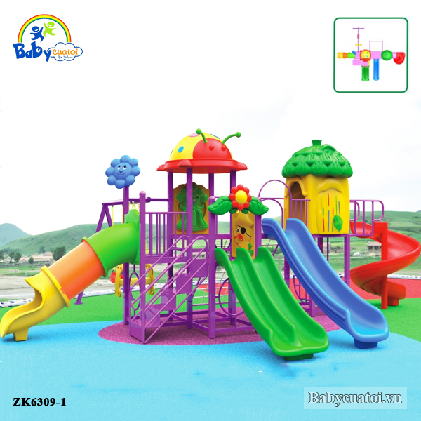 Cầu trượt liên hoàn nhập khẩu ZK6309-1
