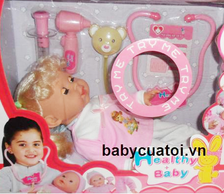 Đồ chơi búp bê bác sỹ 6 chức năng BBT Global 3307