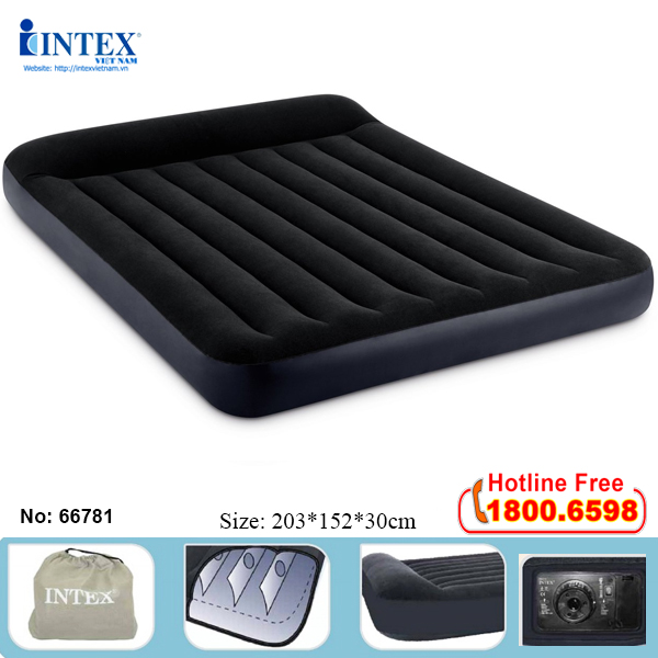 Đệm hơi INTEX tự phồng cao cấp 1m52 66781