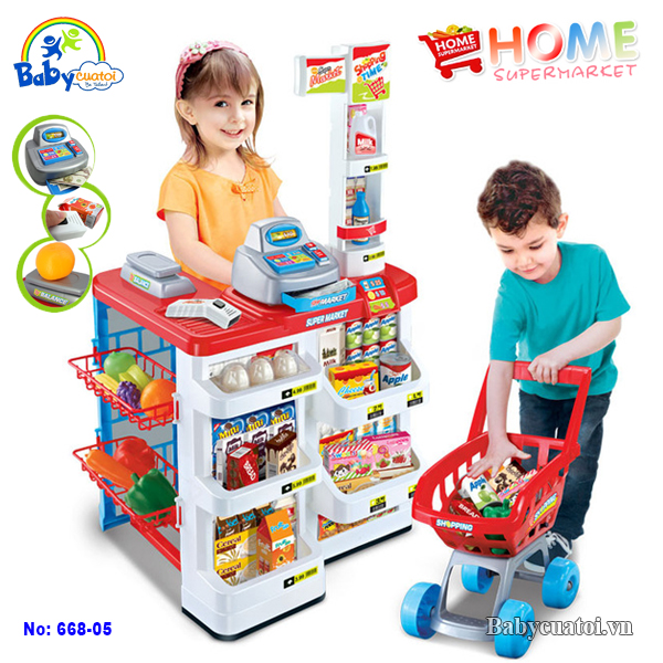 Đồ chơi bán hàng siêu thị cỡ lớn cao cấp 668-05