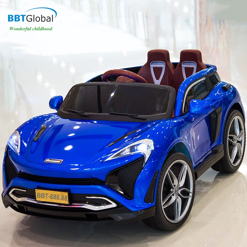 Xe oto điện trẻ em BBTGlobal dáng Mclaren sơn xanh BBT-888.88