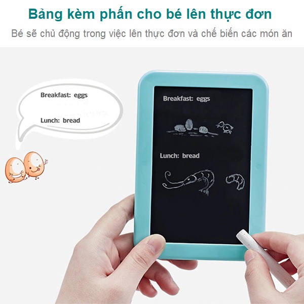 Đồ chơi nấu ăn cao cấp 63cm 42 chi tiết cho bé 889-168