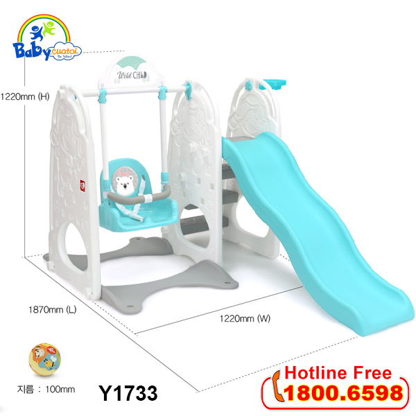Cầu trượt Hàn Quốc 4 trong 1 Y1733_3
