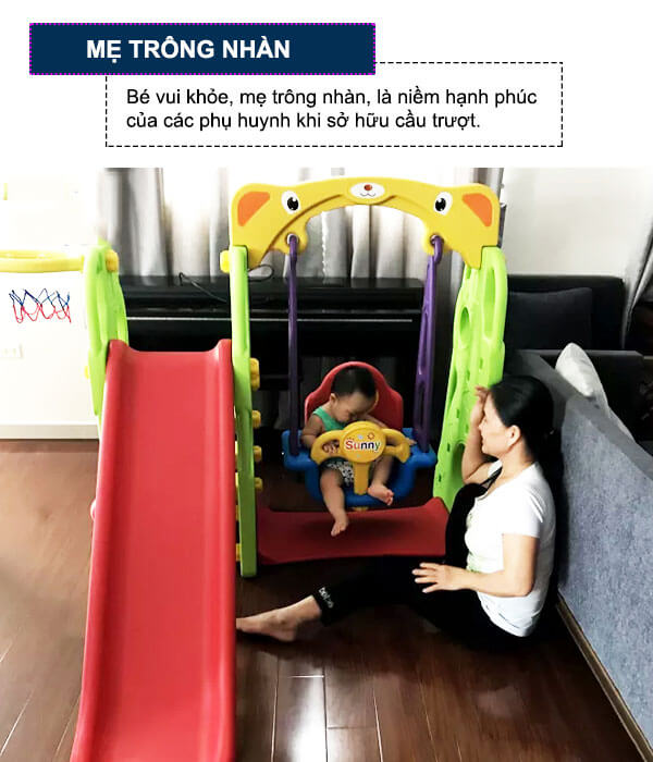 Đồ chơi cầu trượt cho bé CHD101 - Mẹ trông nhàn