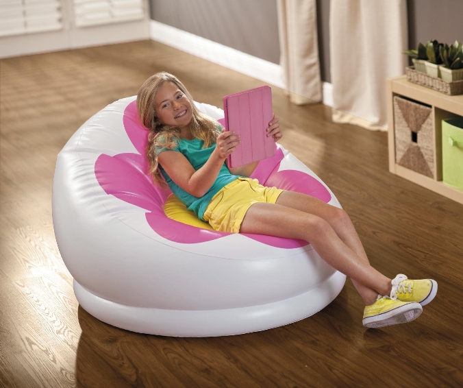 Ghế hơi hình hoa Intex 68574_1