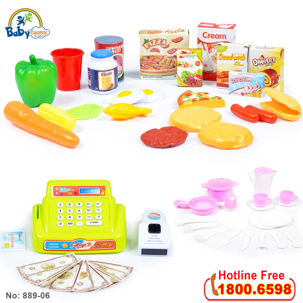 Bộ đồ chơi nấu ăn cho bé 889-06