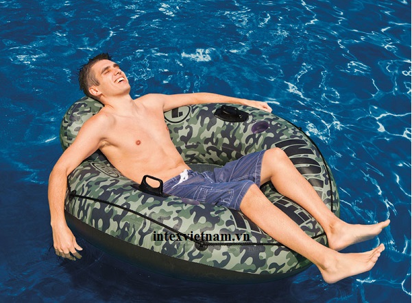 Phao bơi Camo màu rằn ri INTEX 58835