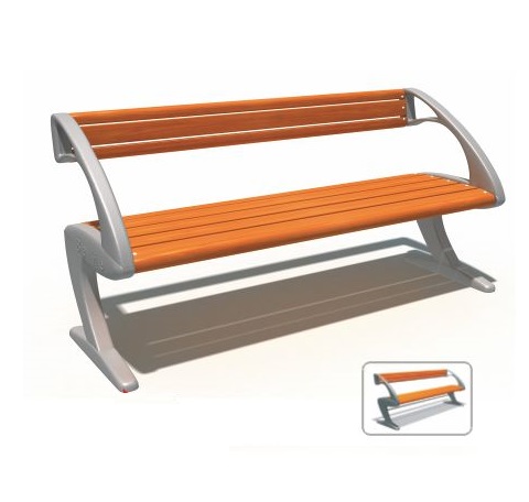 Băng ghế gỗ công viên sân vườn ngoài trời nhập khẩu chất lượng cao GCVNK14601