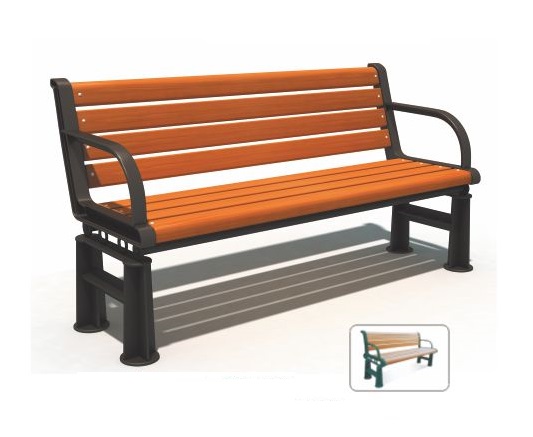 Ghế gỗ công viên sân vườn ngoài trời nhập khẩu chất lượng cao GCVNK-02