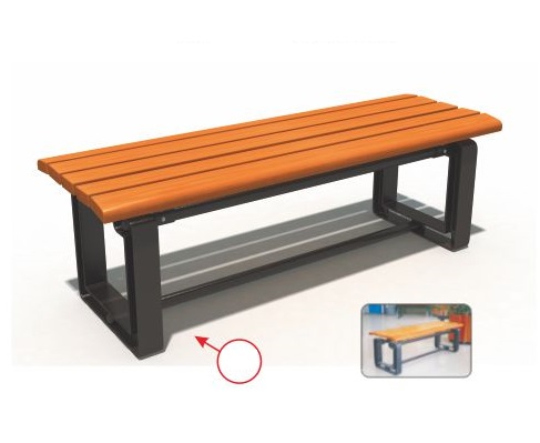 Băng ghế gỗ ban công ngoài trời nhập khẩu chất lượng cao GCVNK14906