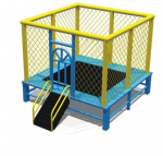 Trampoline có bảo vệ kích thước 250*250cm KT212-250