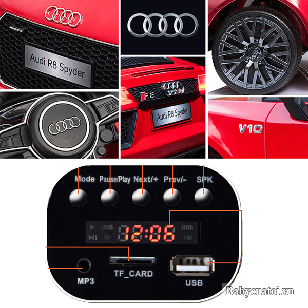 o to dien tre em Audi R8 do-7
