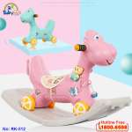 Chó chòi chân kết hợp bập bênh có nhạc cho bé RK-512