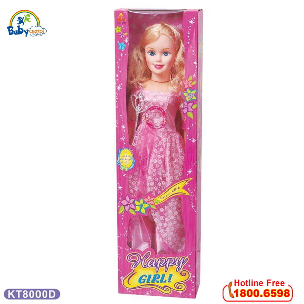 Đồ chơi búp bê cỡ lớn cao 81cm cho bé KT8000D