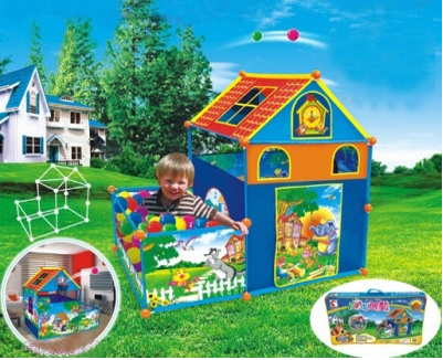 Lều nhà bóng ngôi nhà 2 khoang phong cách Châu Âu LR6111