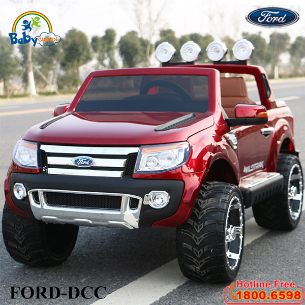 Ô tô FORD RANGER bản quyền đỏ mận phun sơn FORD-DCC