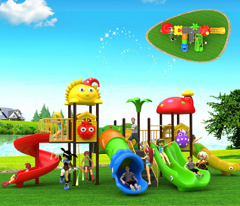 Cầu trượt liên hoàn nhập khẩu mẫu B30