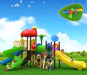 Cầu trượt liên hoàn nhập khẩu mẫu B50