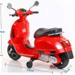 Xe máy điện trẻ em BBT GLobal Vespa đỏ BBT-6116D