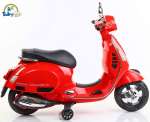 Xe máy điện trẻ em BBT GLobal Vespa đỏ BBT-6116D