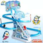 Công viên trượt tuyết chim cánh cụt leo cầu thang 777-3