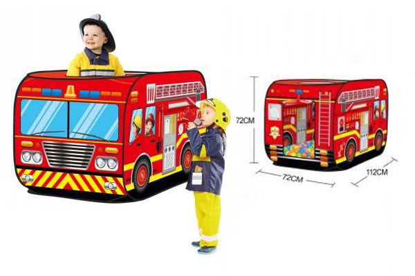Nhà bóng cho bé mô hình xe cứu hỏa 995-7035B