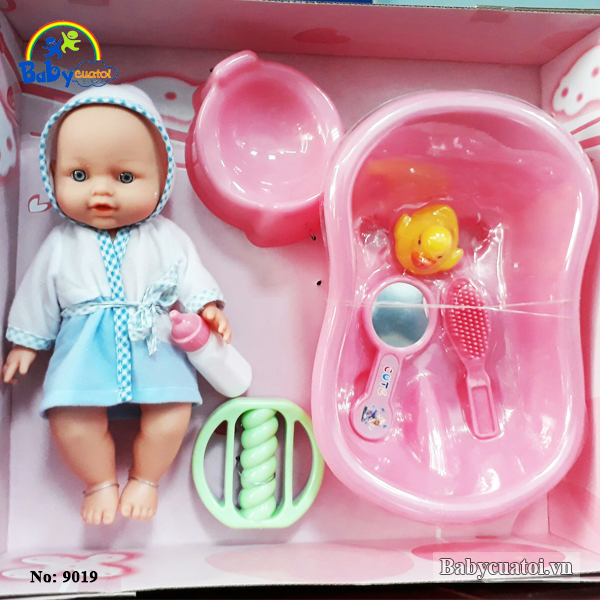 Đồ chơi búp bê tắm BBT Global 9019