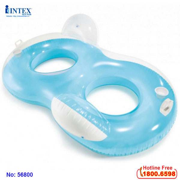 Phao bơi đôi tựa lưng INTEX 56800