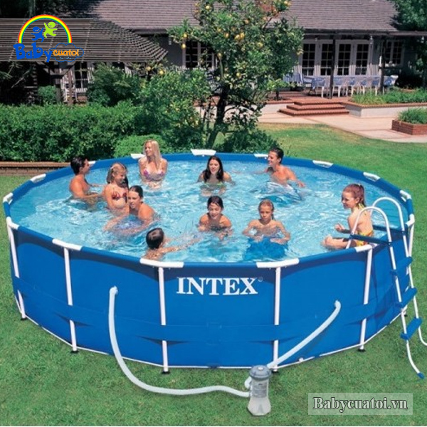 Bể bơi khung kim loại 457*84cm INTEX 28228
