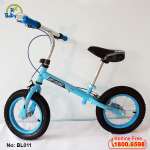 Xe đạp cân bằng bánh hơi tay phanh màu xanh BL011X