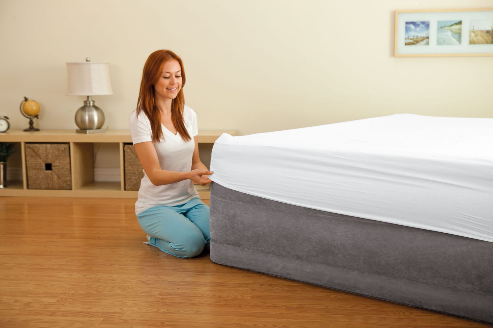 Giường hơi tự phồng công nghệ mới INTEX 64414