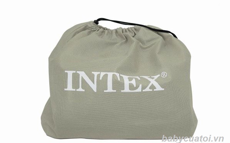 Đệm hơi INTEX tự phồng cao cấp màu đen 1m37 66780