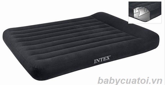 Đệm hơi INTEX tự phồng cao cấp màu đen 1m37 66780