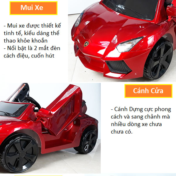 Xe ô tô điện trẻ em Lamborghini BBT-6565