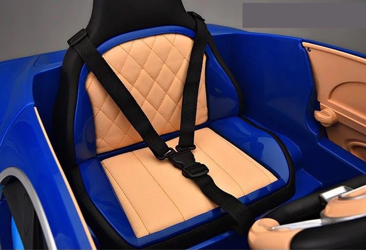 Xe ô tô điện trẻ em Bugatti Chiron | Ghế ngồi
