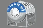 Bồn nước inox Toàn Mỹ 500L Ngang