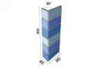 Gạch kiến trúc INAX-255/90-15/POL-B1,B2,B3