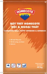 Bột trét Toa Homecote Nội & Ngoại thất