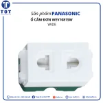 Ổ Cắm Đơn PANASONIC WEV1081SW