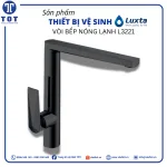 Vòi Bếp Nóng Lạnh LUXTA L3221 BLACK