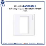 Mặt Nạ Công Tắc PANASONIC WEB7813SW