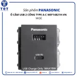 Ổ Cắm USB 2 Cổng PANASONIC WEF14821H-VN