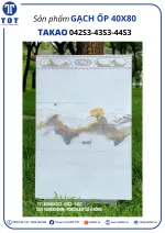 Gạch Khổ Lớn Ốp Tường 40x80 TAKAO 42S3
