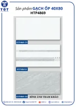 Gạch Khổ Lớn Ốp Tường 40x80 Nhập Khẩu HTP4869