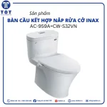 Bàn Cầu Kết Hợp Nắp Rửa Cơ INAX AC-959+CW-S32VN
