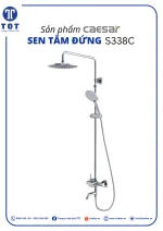 Sen Tắm Đứng Nóng Lạnh CAESAR S338C